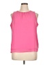 Rose + Olive 100% Polyester Pink Sleeveless Blouse Size XL - photo 1