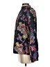 Tibi Paisley Black Long Sleeve Blouse Size XS - photo 5