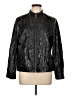 Erin London 100% Polyester Metallic Black Jacket Size L - photo 1