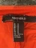 Forever 21 100% Rayon Solid Orange Shorts Size M - photo 3