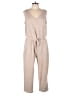 Calvin Klein Solid Tan Jumpsuit Size L - photo 1