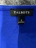Talbots Solid Blue Cocktail Dress Size S - photo 6