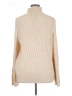 Lisa Rinna 100% Acrylic Tan Turtleneck Sweater Size 1X - photo 2