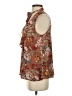 Sun & Shadow 100% Polyester Brown Sleeveless Blouse Size S - photo 5