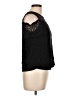 Monteau Black Short Sleeve Top Size L - photo 4