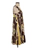 BCBGMAXAZRIA Graphic Brown Cocktail Dress Size S - photo 4