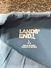 Lands' End Solid Teal Casual Pants Size 10 - photo 3