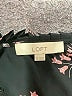 Ann Taylor LOFT 100% Polyester Floral Black Sleeveless Blouse Size XS - photo 7