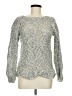 Ann Taylor LOFT Tweed Silver Wool Pullover Sweater Size M - photo 1