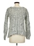 Ann Taylor LOFT Tweed Silver Wool Pullover Sweater Size M - photo 2