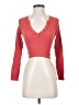 Out From Under Red Long Sleeve Top Size XS - photo 1