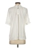 Collective Concepts 100% Polyester Ivory 3/4 Sleeve Blouse Size S - photo 2