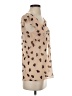 CAbi 100% Polyester Tan Short Sleeve Blouse Size S - photo 4