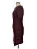 iris Stripes Burgundy Casual Dress Size L - photo 5