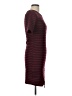 iris Stripes Burgundy Casual Dress Size L - photo 4