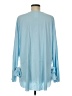 Wolford Blue Long Sleeve Blouse Size M - photo 2