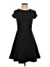 Gap Solid Black Casual Dress Size 4 - photo 1