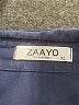 ZAAYO 100% Cotton Blue Long Sleeve Button-Down Shirt Size XL - photo 7
