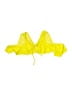 MILLY Cabana Yellow Swimsuit Top Size M - photo 2
