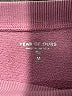 Year Of Ours 100% Cotton Pink Pullover Sweater Size M - photo 7