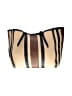 Unbranded 100% Polyurethane Stripes Tan Ivory Tote One size - photo 3