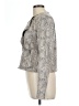 Cupcakes & Cashmere Animal Print Snake Print Multi Color Gray Jacket Size L - photo 5