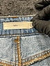 TGLA 100% Cotton Blue Denim Shorts Size 27 waist - photo 3