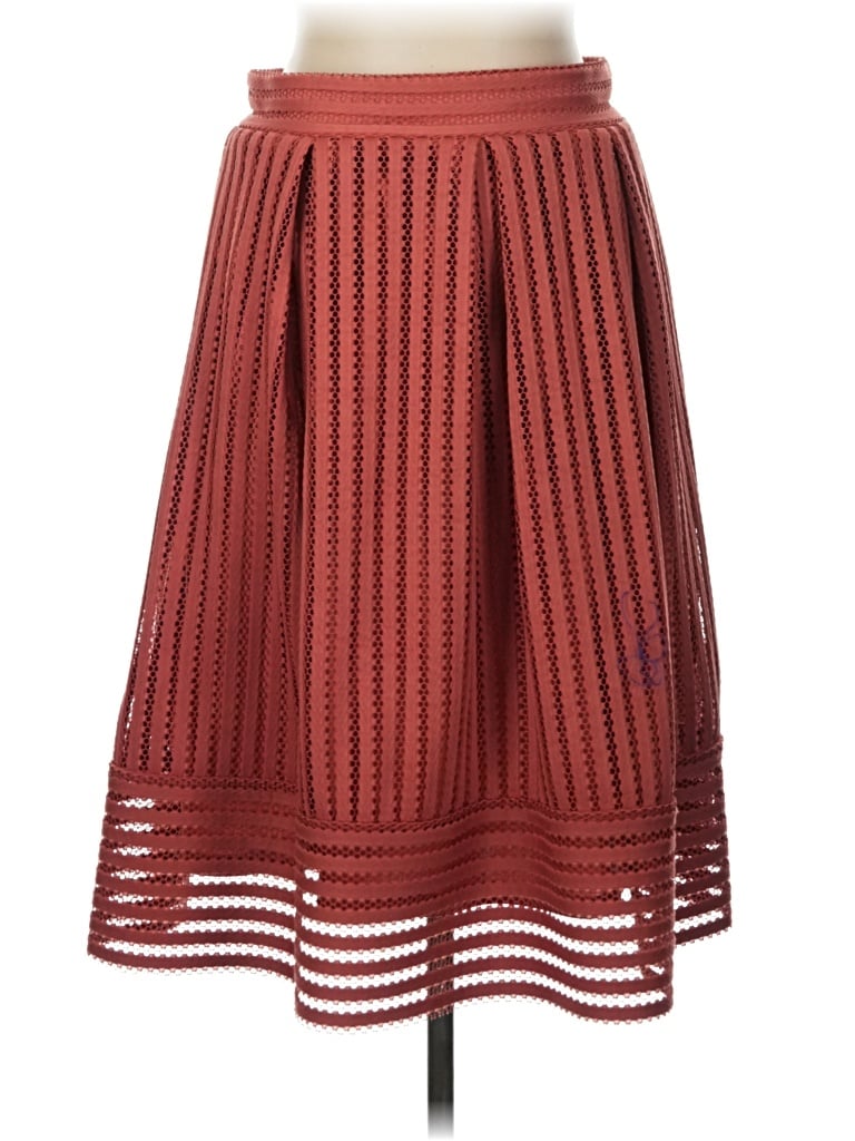 Pre-owned See You Monday Casual Skirt In Burgundy