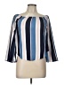 rue21 100% Polyester Blue 3/4 Sleeve Blouse Size L - photo 1
