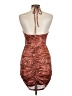 Zaful Brown Cocktail Dress Size L - photo 2