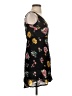 Band of Gypsies 100% Viscose Floral Black Casual Dress Size XS - photo 4