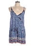 French Connection 100% Viscose Paisley Blue Romper Size 10 - photo 1