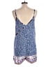 French Connection 100% Viscose Paisley Blue Romper Size 10 - photo 2