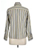 Foxcroft Stripes Yellow Long Sleeve Button-Down Shirt Size 12 (petite) - photo 2