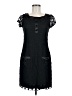 En Focus Studio 100% Polyester Black Cocktail Dress Size 6 - photo 1