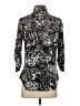 Ellen Tracy Animal Print Black 3/4 Sleeve Blouse Size S - photo 2