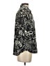 Ellen Tracy Animal Print Black 3/4 Sleeve Blouse Size S - photo 4