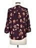 BCX Burgundy 3/4 Sleeve Blouse Size M - photo 2