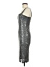 Forever 21 Metallic Silver Cocktail Dress Size M - photo 5