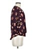 BCX Burgundy 3/4 Sleeve Blouse Size M - photo 4
