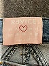 REVICE Chevron-herringbone Blue Jeans Size 25 waist - photo 7