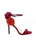 ASOS Floral Red Sandals Size UK 4 / US 6 - photo 1