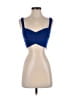MNG Blue Sleeveless Top Size XS - photo 1