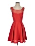 BCBGeneration Solid Red Cocktail Dress Size 4 - photo 1