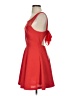 BCBGeneration Solid Red Cocktail Dress Size 4 - photo 5