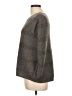 T Tahari Metallic Gray Pullover Sweater Size L - photo 5