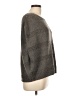 T Tahari Metallic Gray Pullover Sweater Size L - photo 4