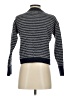 Knit Mix Houndstooth Blue Pullover Sweater Size S - photo 2