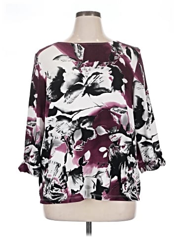 Easywear by Chico's 3/4 Sleeve Blouse (view 1)