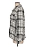 Como Vintage Plaid Silver Long Sleeve Blouse Size L - photo 5